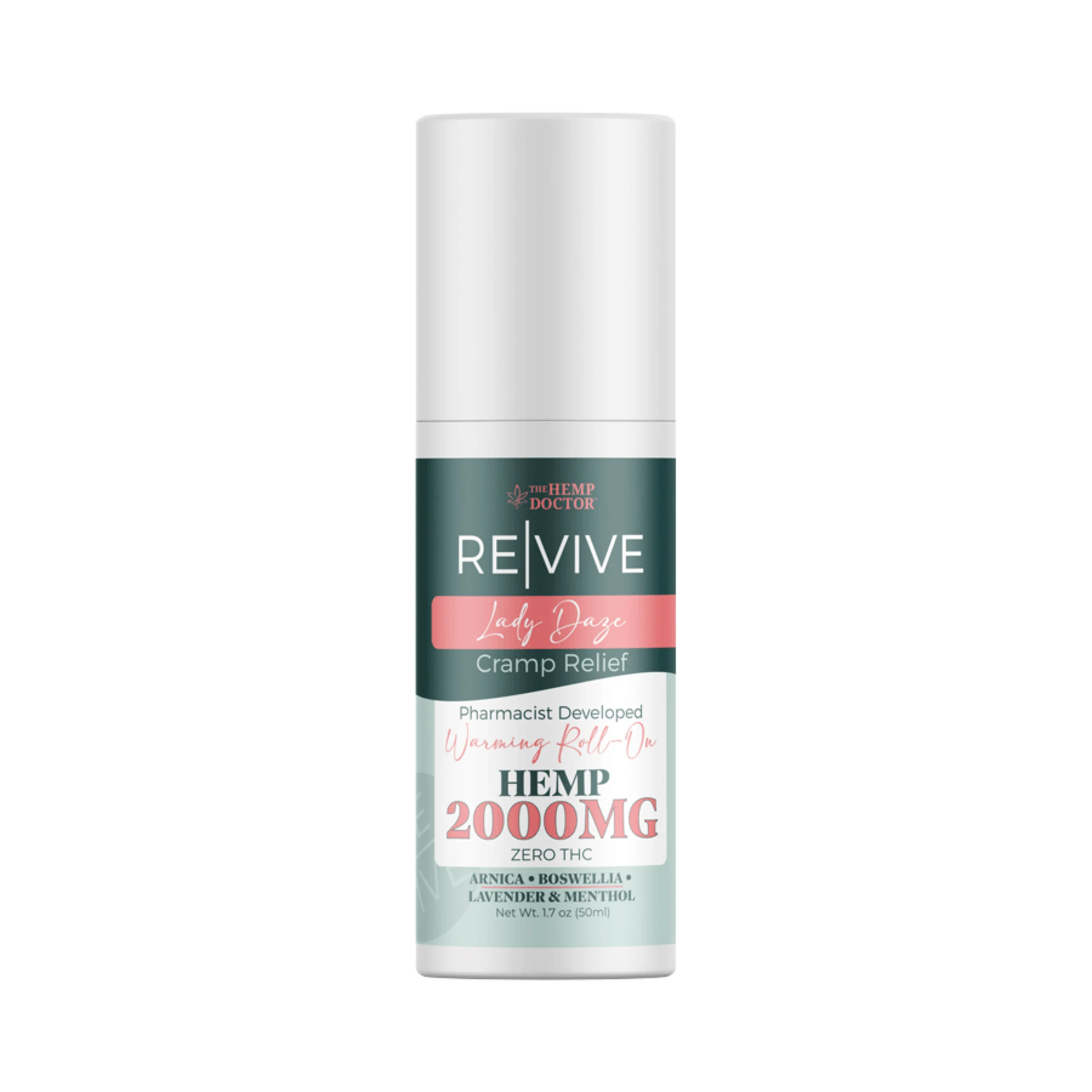RE|VIVE | CBD MENSTRUAL RELIEF WARMING ROLL-ON | 2000MG