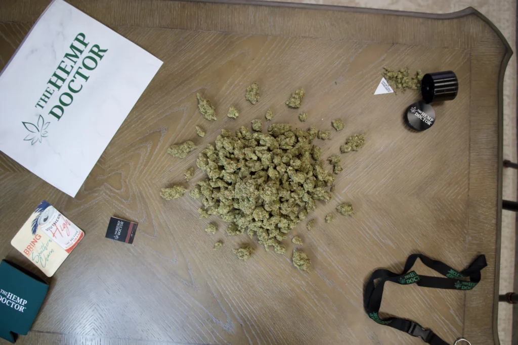 qp of weed pictures with THD merch